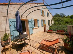 La pergola, Gîte dans l'Aude