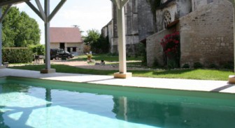 Abbaye de Bois-Aubry, Gîte dans l'Indre-et-Loire